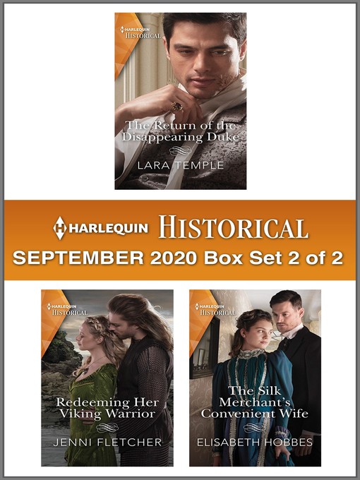 Title details for Harlequin Historical September 2020--Box Set 2 of 2 by Lara Temple - Available